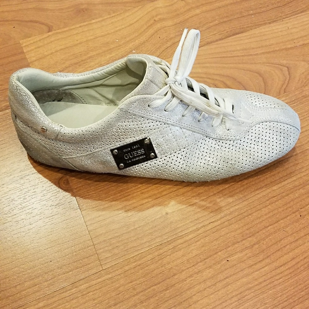 Silver Guess sneakers